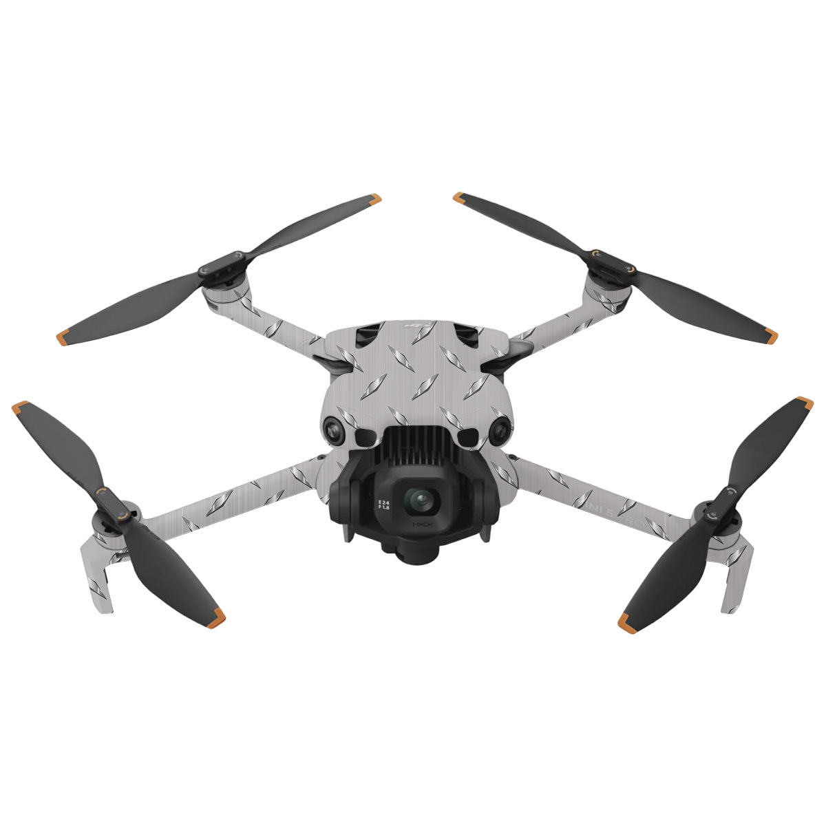 Textured Silver Tread DJI Mini 5 Pro Drone Skin