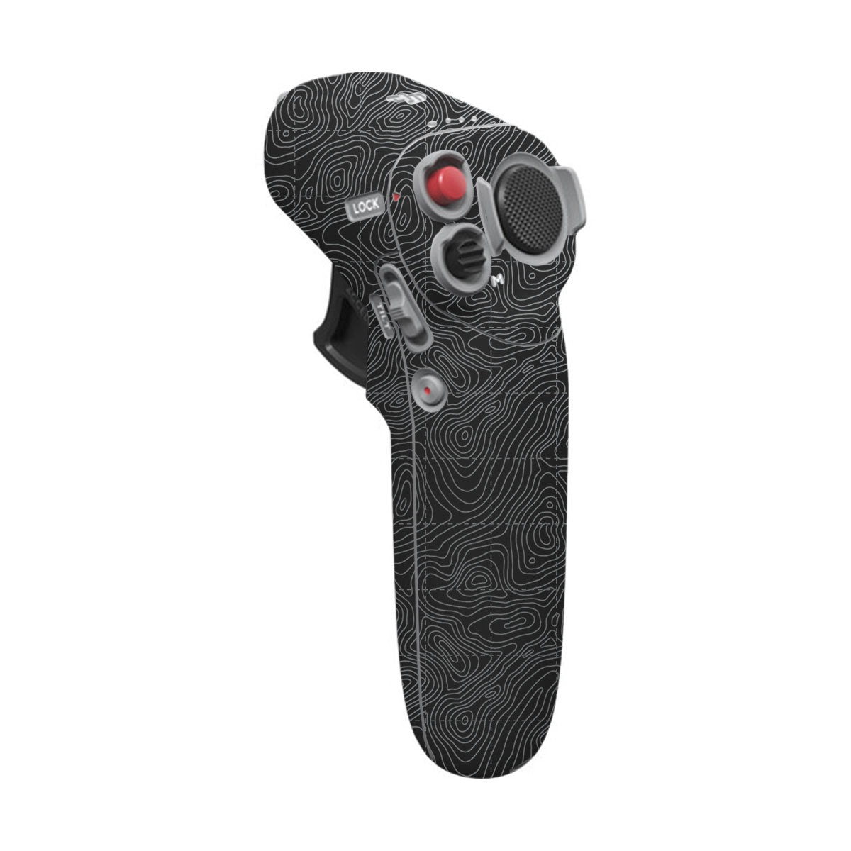Textured Stealth Slate DJI Motion Remote Controller Skin