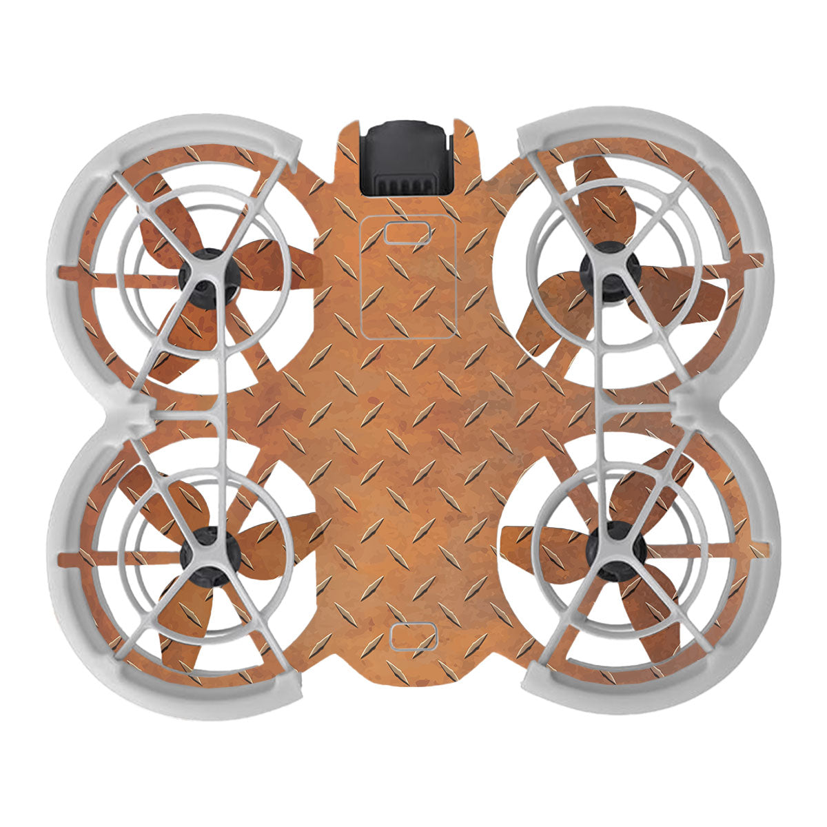 Textured Rust Forge DJI Neo Drone Skin