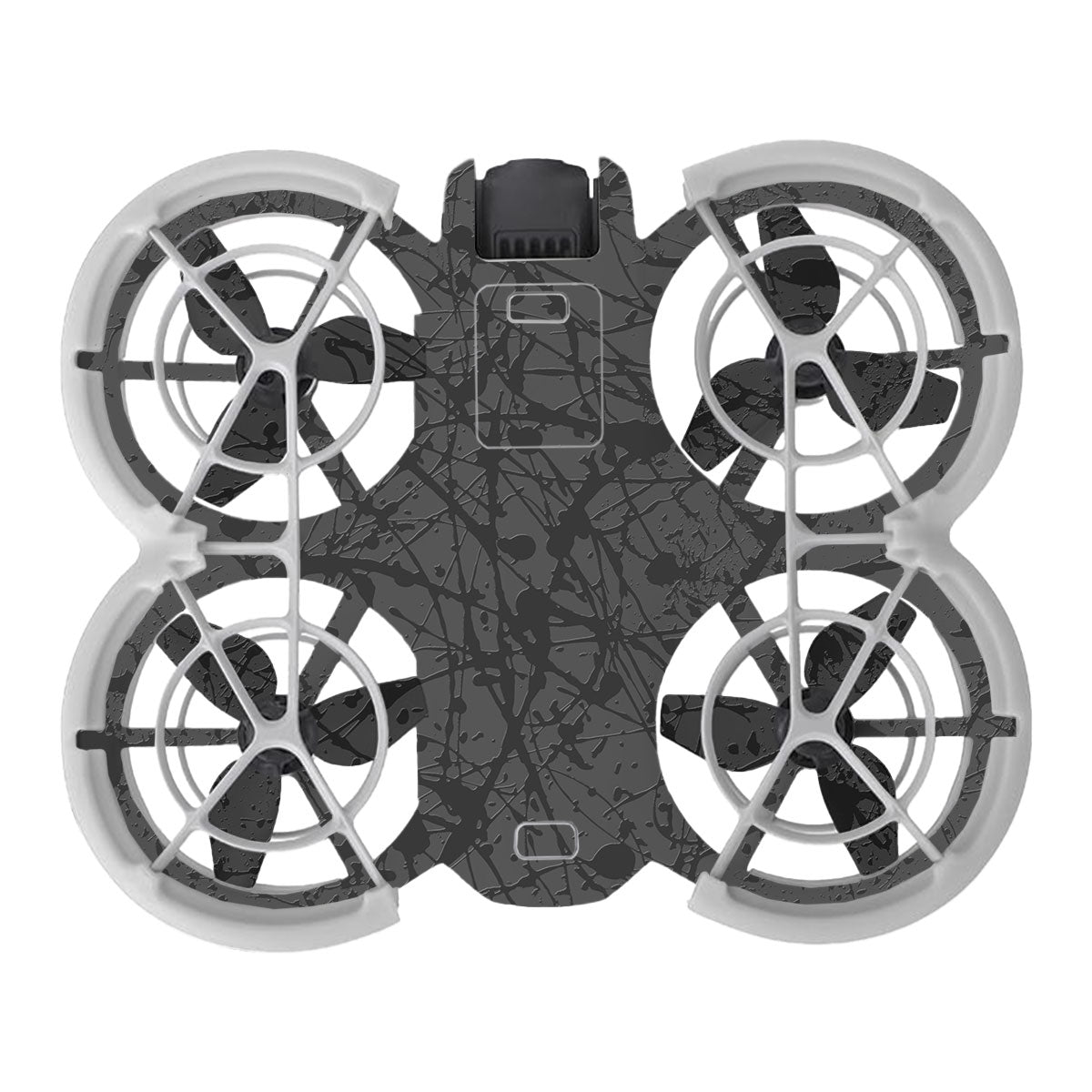 Textured Black Splash DJI Neo Drone Skin