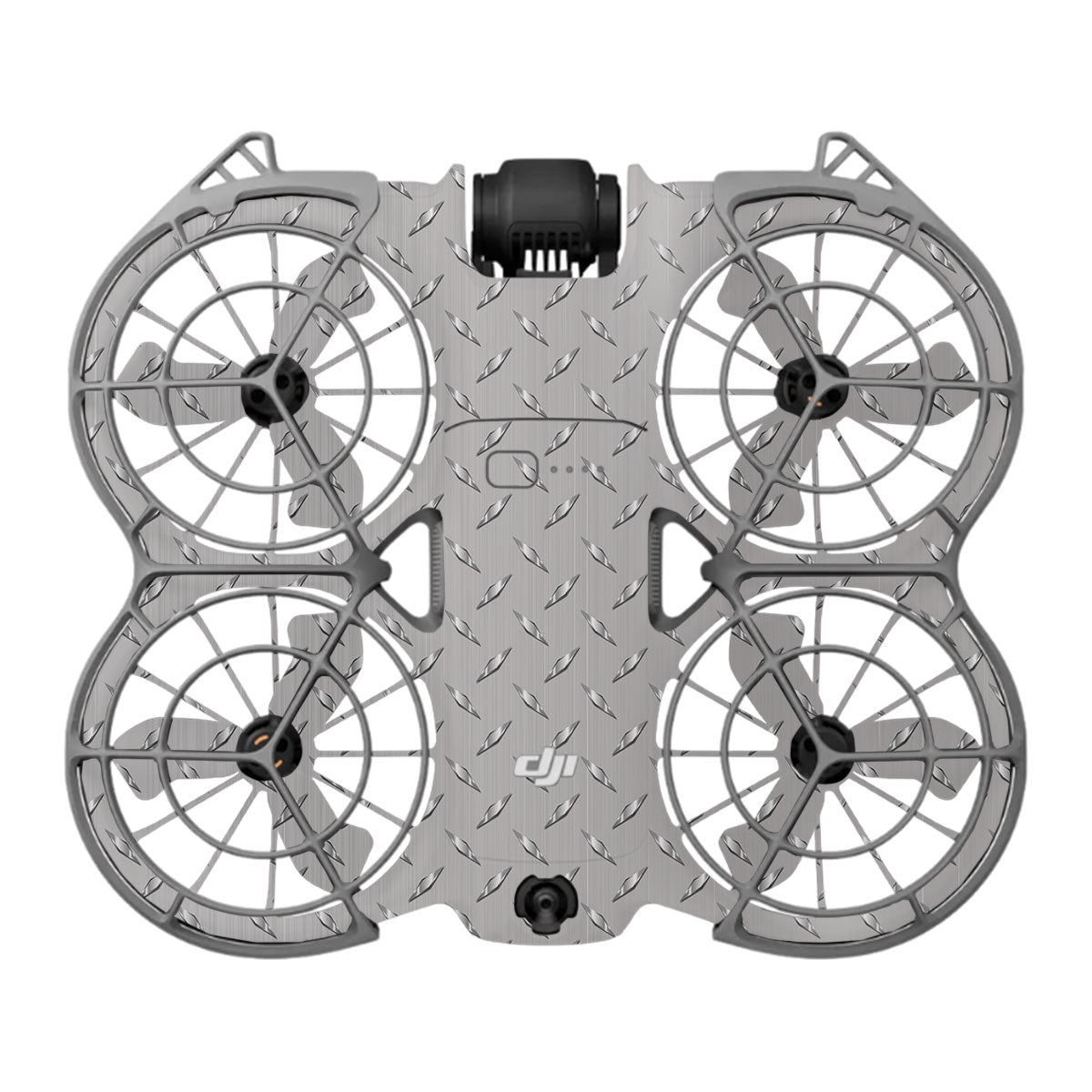 Textured Silver Tread DJI Neo 2 Drone Skin