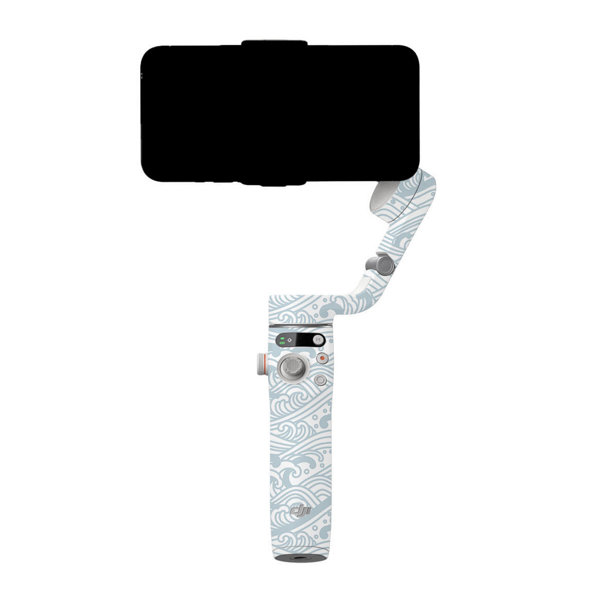 Textured Frost Wave DJI OM 6 Gimbal Skin