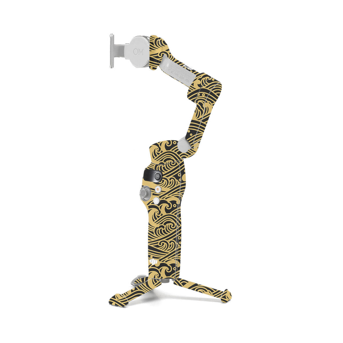 Textured Golden Tide DJI OM 7 Gimbal Skin