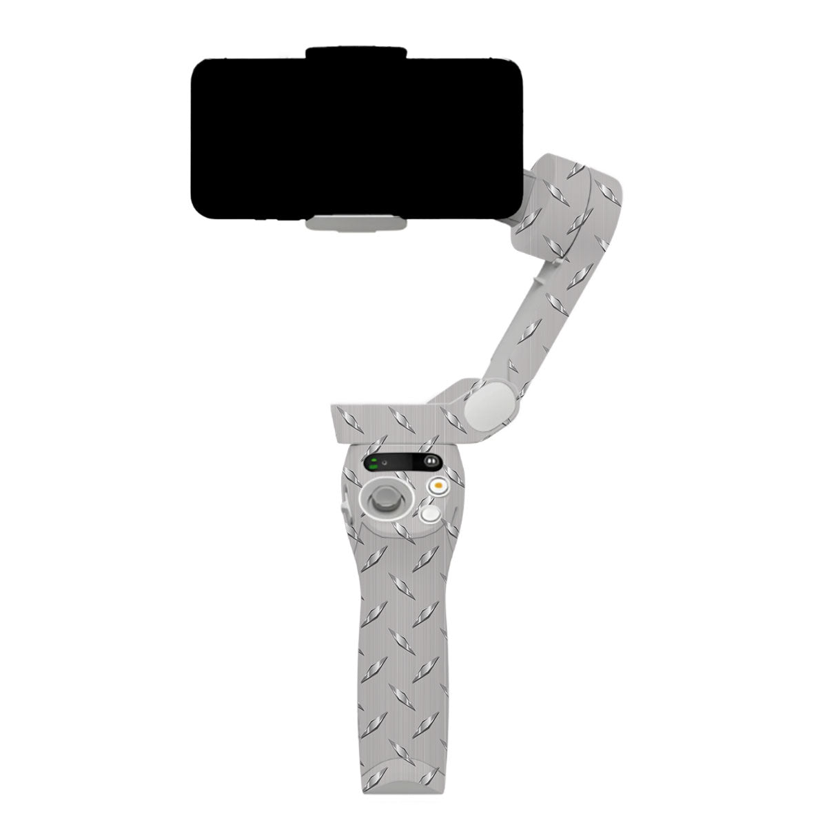 Textured Silver Tread DJI OM SE Gimbal Skin