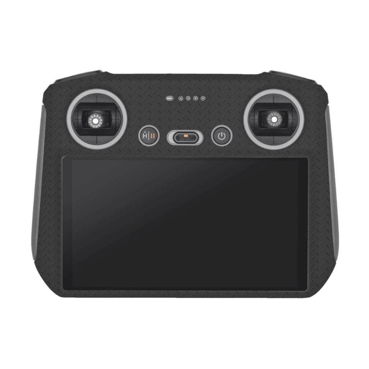 Textured Black Iron Plate DJI RC Remote Controller Skin