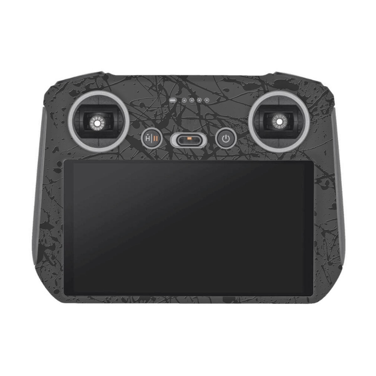 Textured Black Splash DJI RC Remote Controller Skin