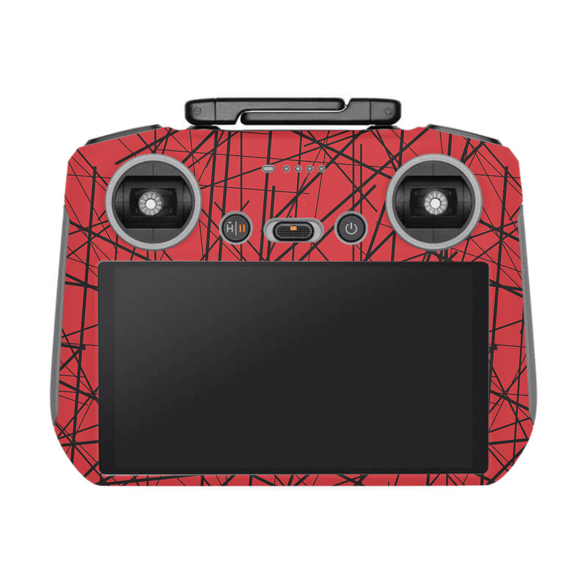 Textured Red Chaos Line DJI RC 2 Remote Controller Skin