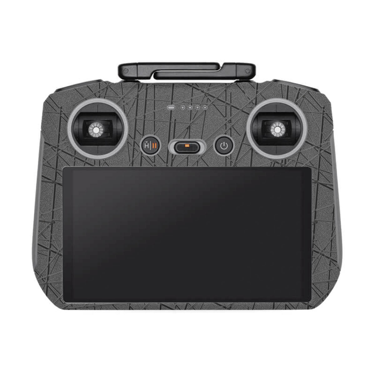Textured Metallic Steel Grain DJI RC 2 Remote Controller Skin