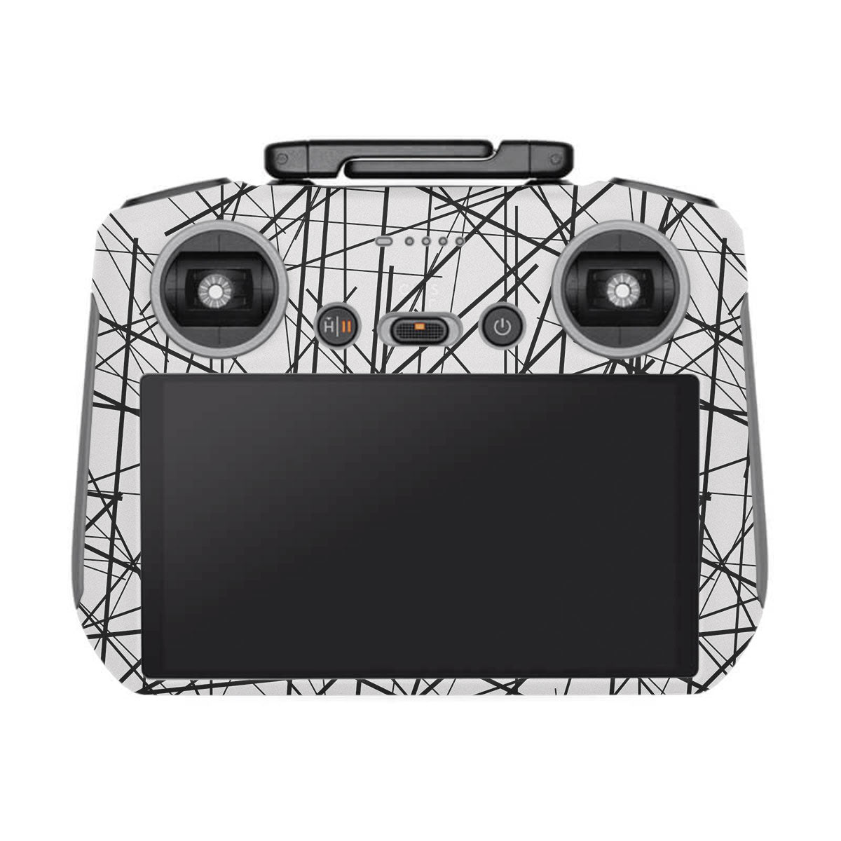 Textured White Chaos Line DJI RC 2 Remote Controller Skin