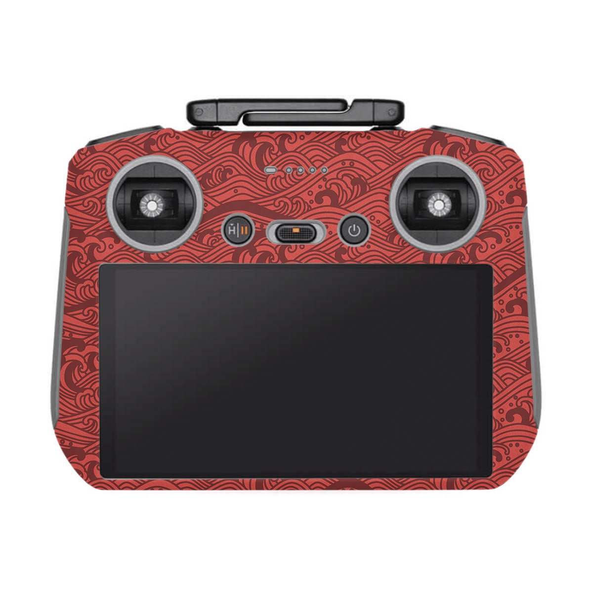 Textured Crimson Wave DJI RC 2 Remote Controller Skin