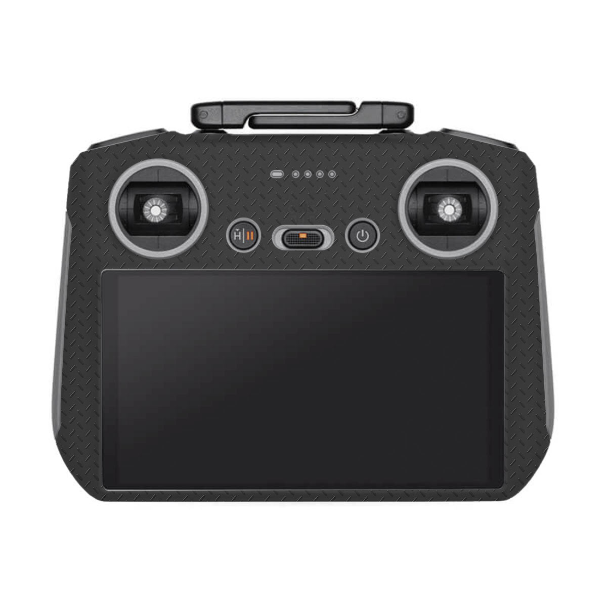 Textured Black Iron Plate DJI RC 2 Remote Controller Skin