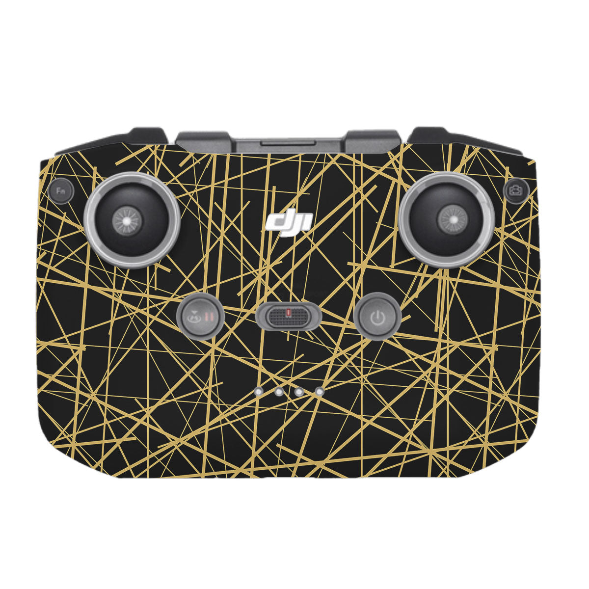 Textured Golden Web DJI RC-N1 Remote Controller Skin