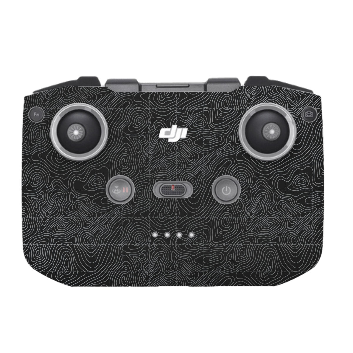 Textured Stealth Slate DJI RC-N1 Remote Controller Skin