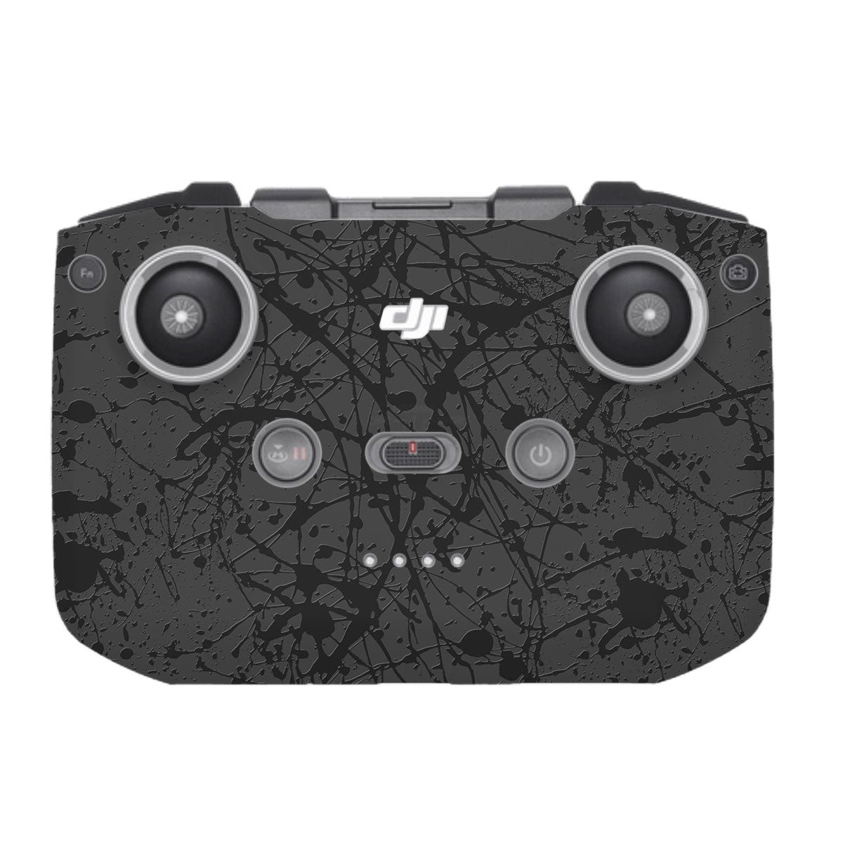 Textured Black Splash DJI RC-N1 Remote Controller Skin