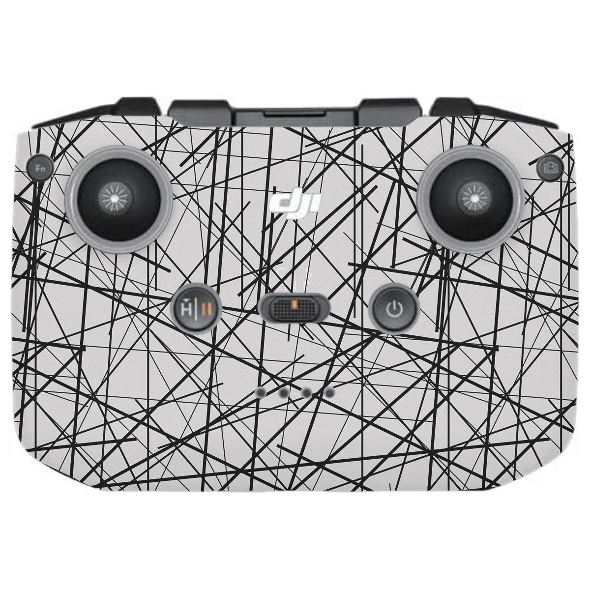 Textured White Chaos Line DJI RC-N2 Remote Controller Skin