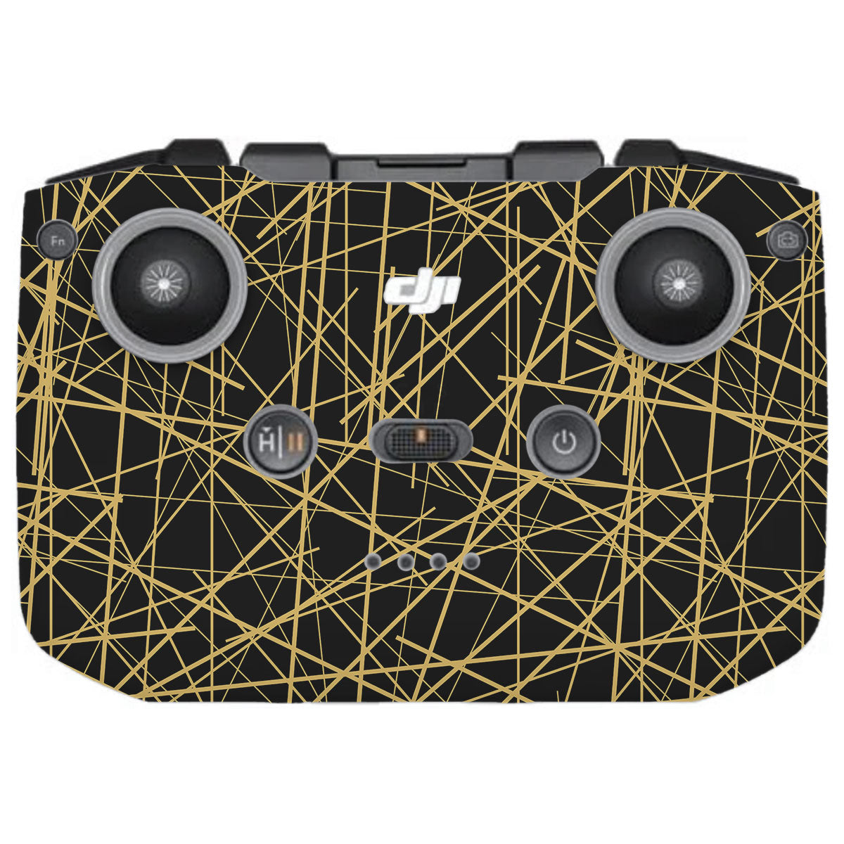 Textured Golden Web DJI RC-N2 Remote Controller Skin