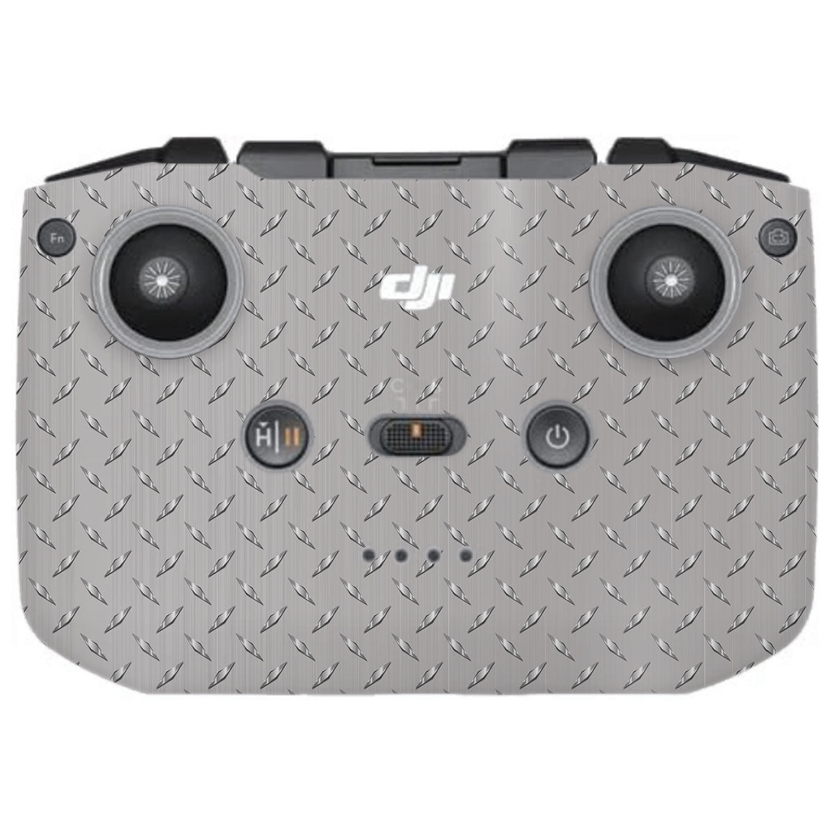 Textured Silver Tread DJI RC-N2 Remote Controller Skin