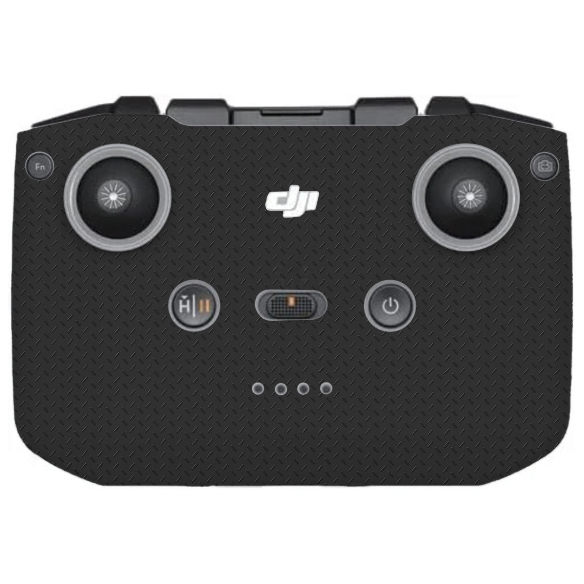 Textured Black Iron Plate DJI RC-N2 Remote Controller Skin