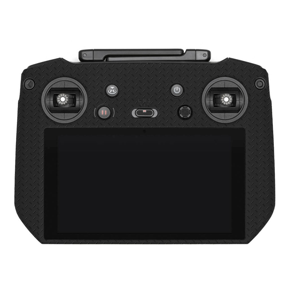 Textured Black Iron Plate DJI RC Pro Remote Controller Skin
