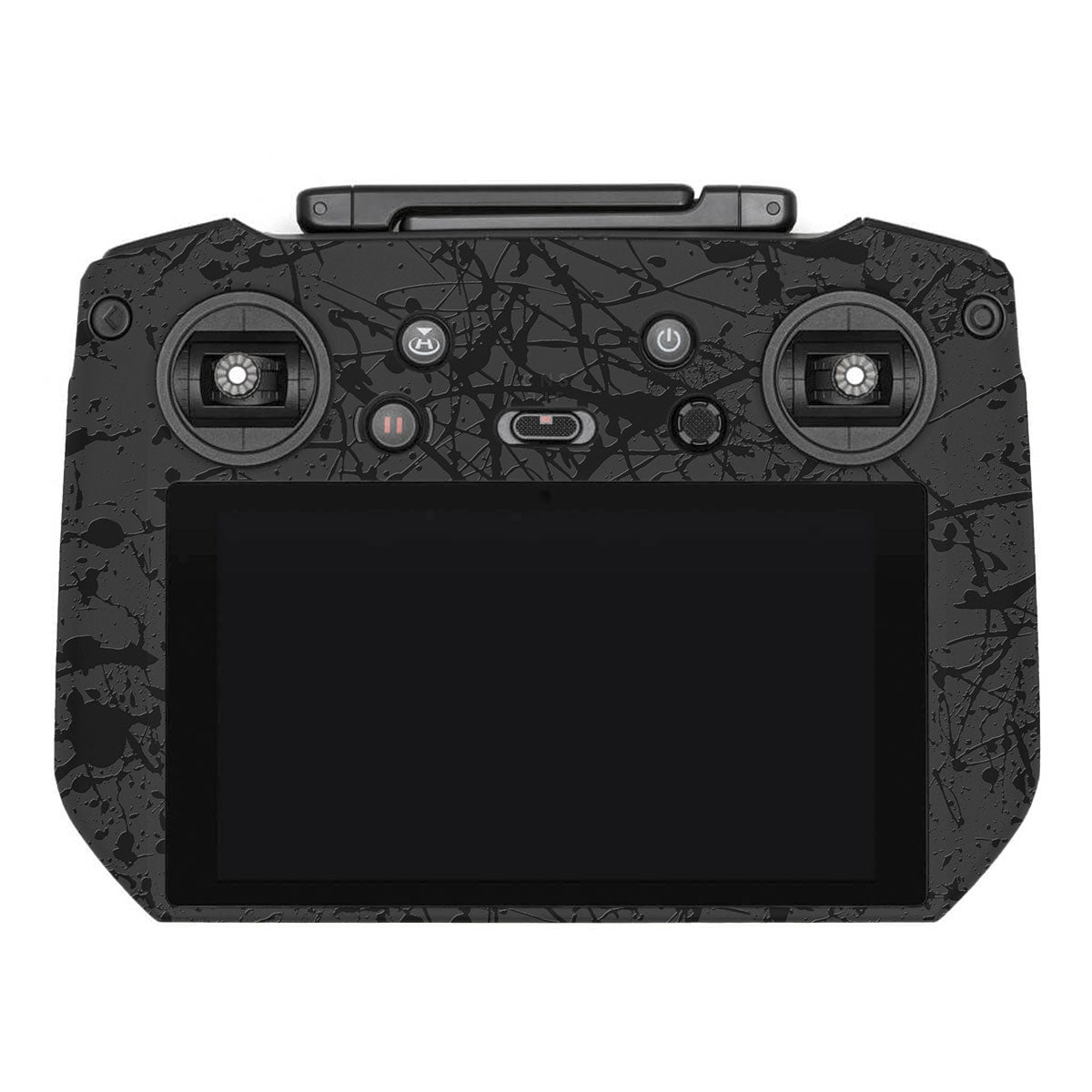 Textured Black Splash DJI RC Pro Remote Controller Skin