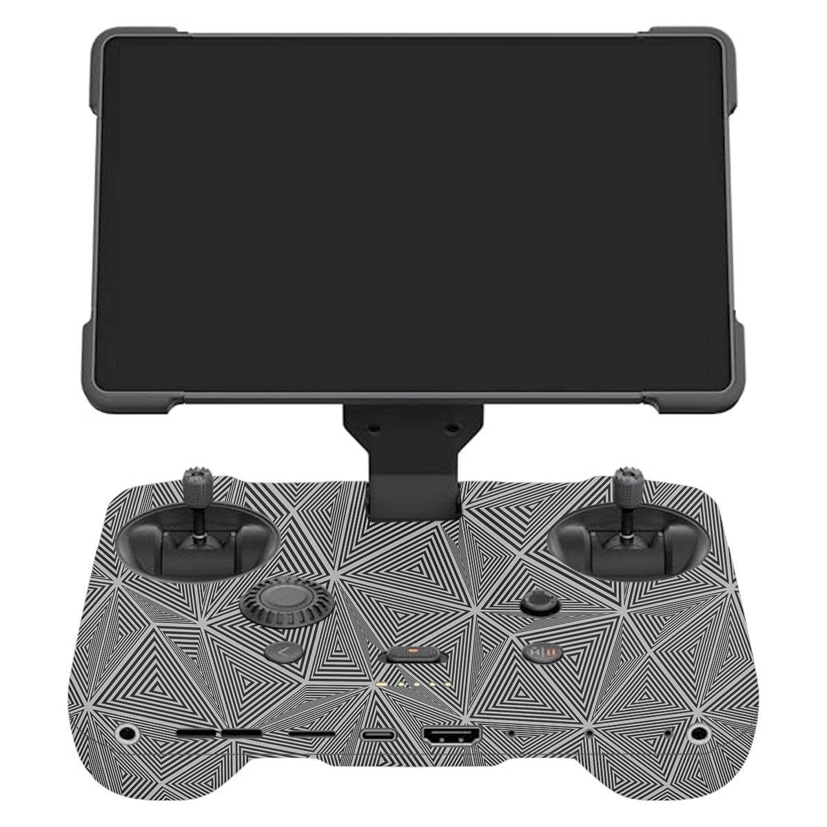 Textured Dark Prism Geometric DJI RC Pro 2 Remote Controller Skin