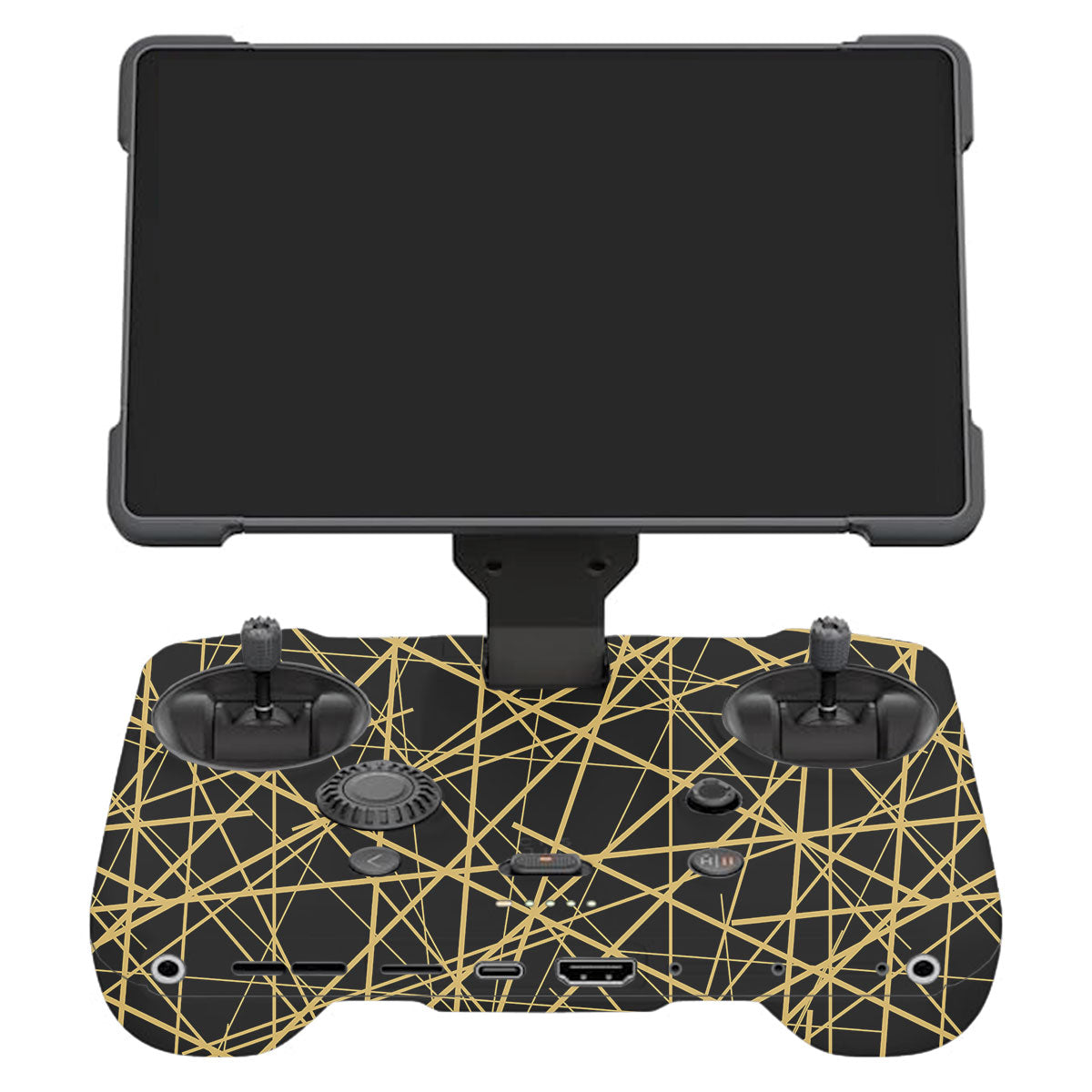 Textured Golden Web DJI RC Pro 2 Remote Controller Skin