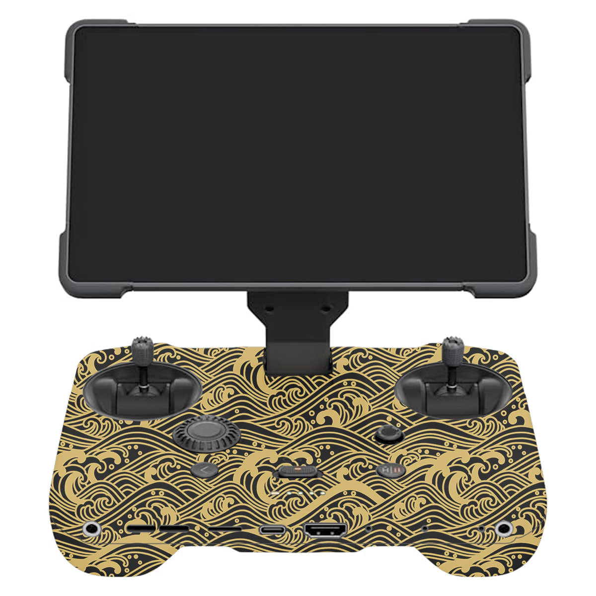 Textured Golden Tide DJI RC Pro 2 Remote Controller Skin