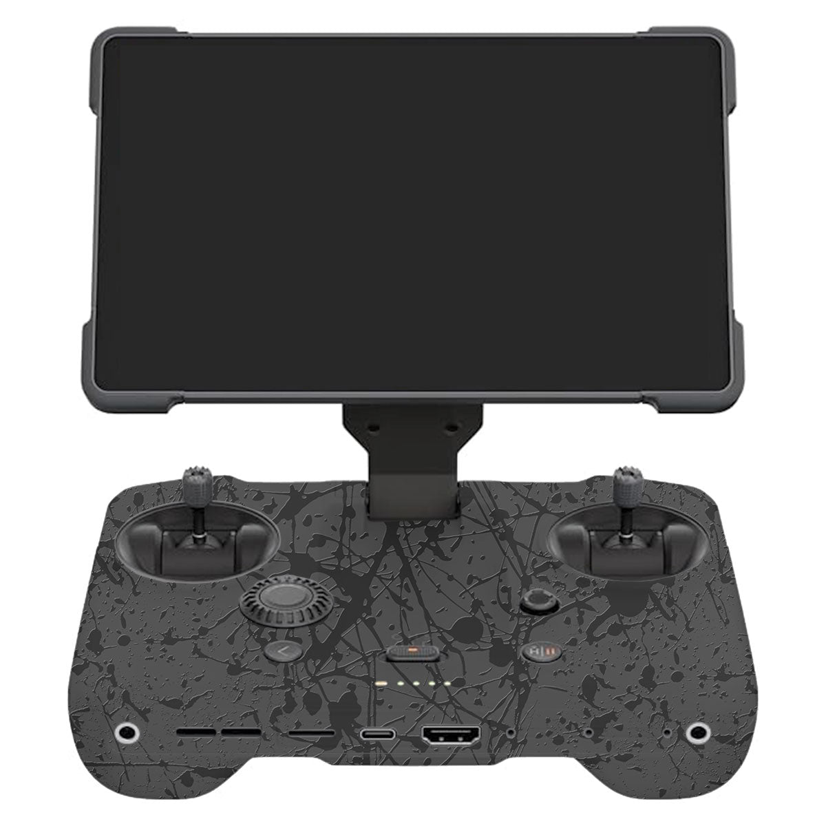 Textured Black Splash DJI RC Pro 2 Remote Controller Skin