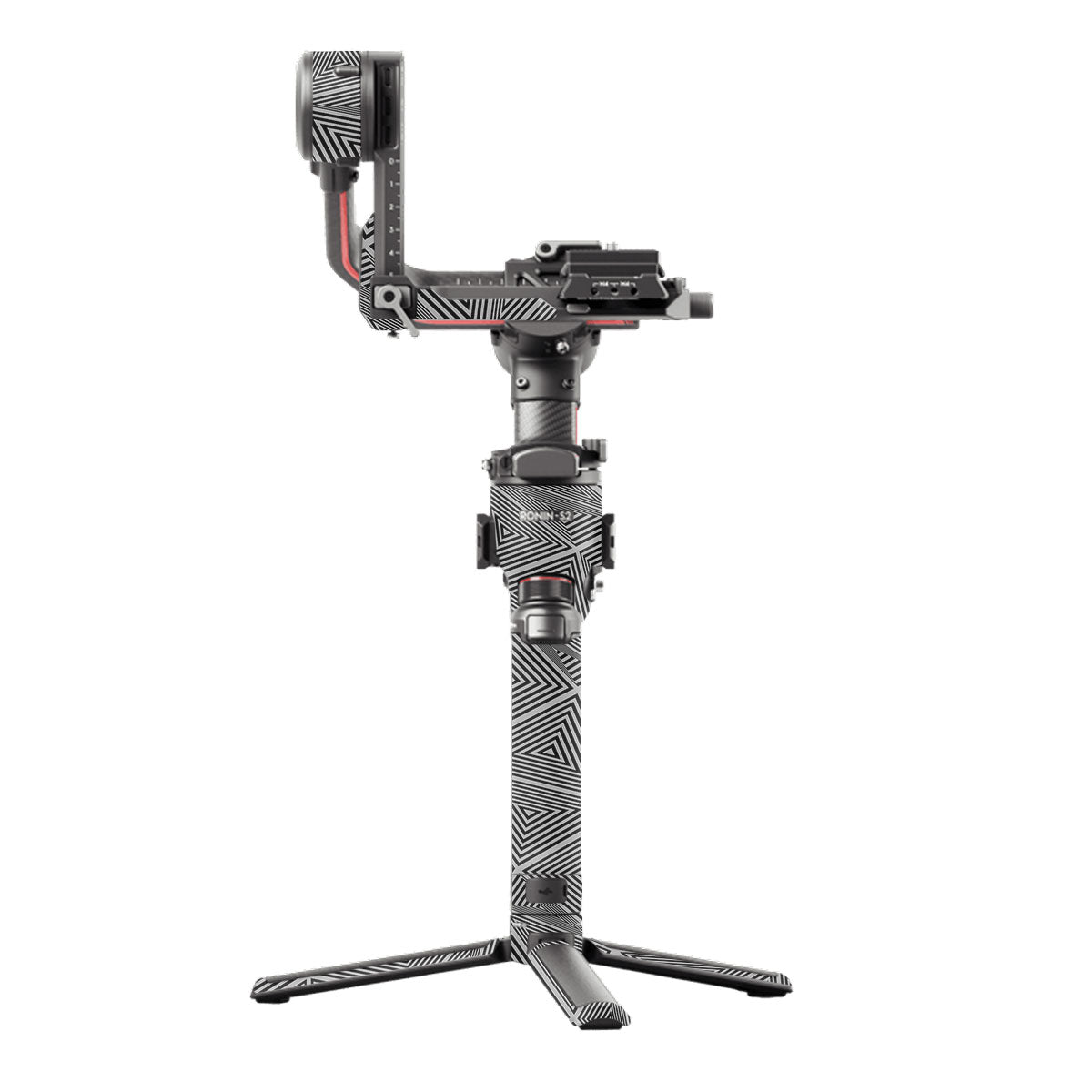 Textured Dark Prism Geometric DJI RS 2 Gimbal Skin