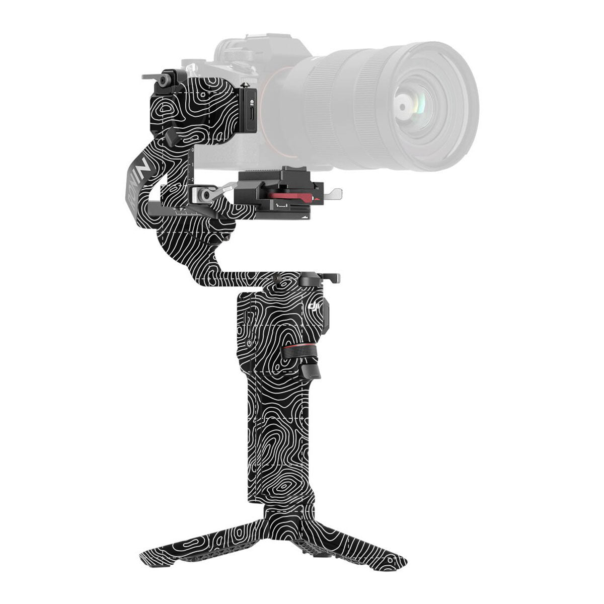 Textured Midnight Slate DJI RS 3 Mini Gimbal Skin