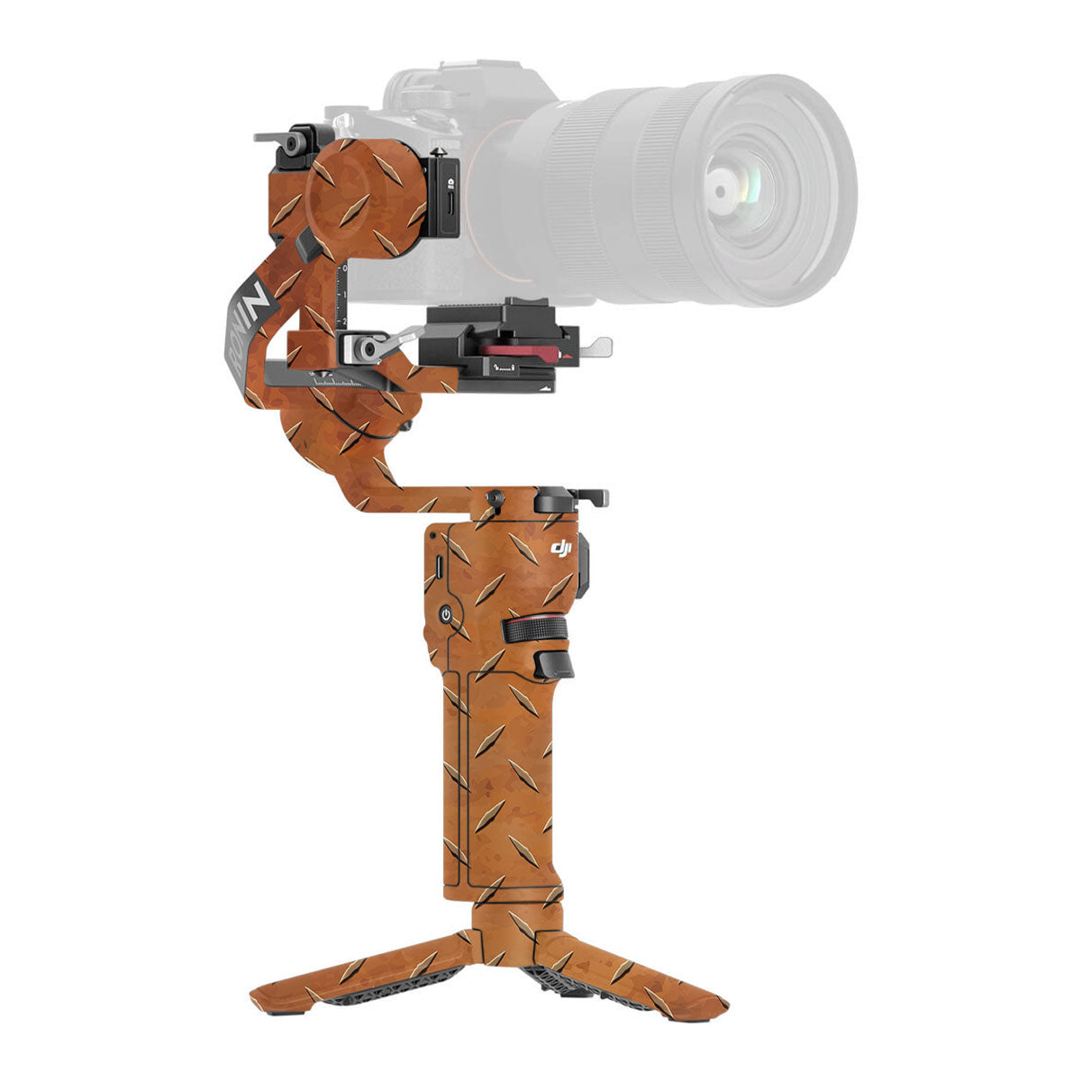 Textured Rust Forge DJI RS 3 Mini Gimbal Skin