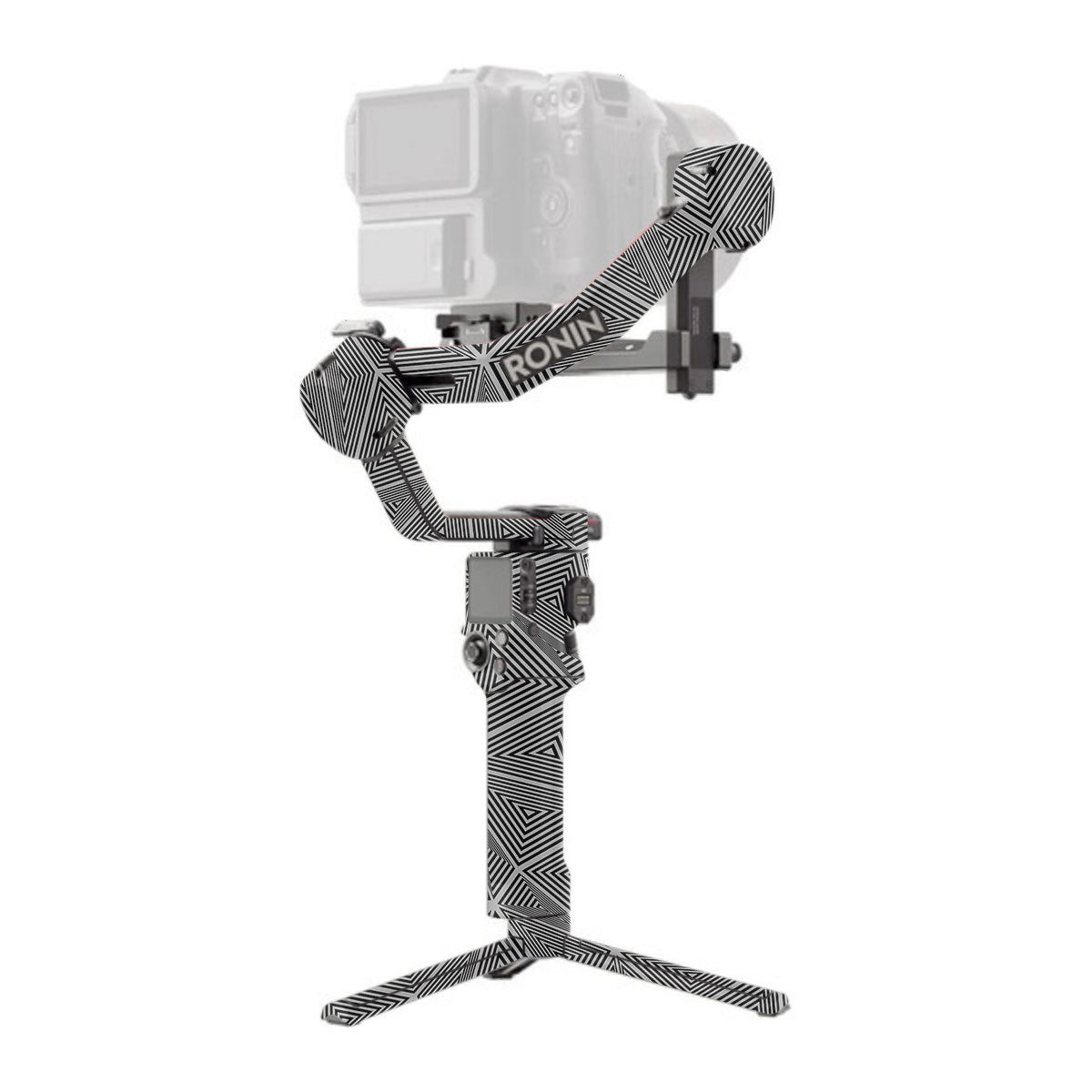 Textured Dark Prism Geometric DJI RS 3 Pro Gimbal Skin