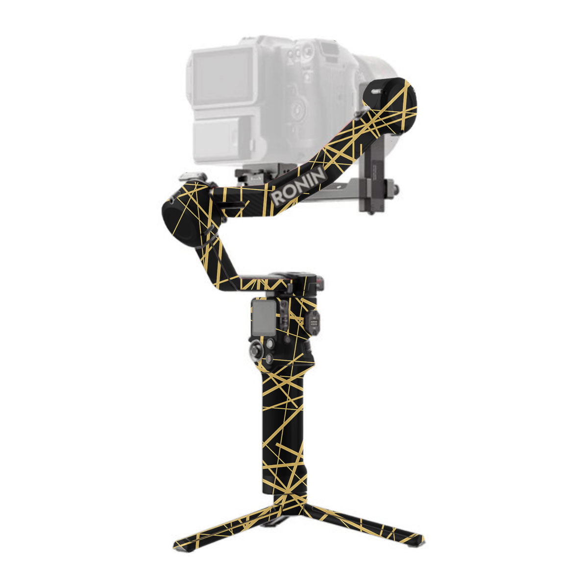 Textured Golden Web DJI RS 3 Pro Gimbal Skin