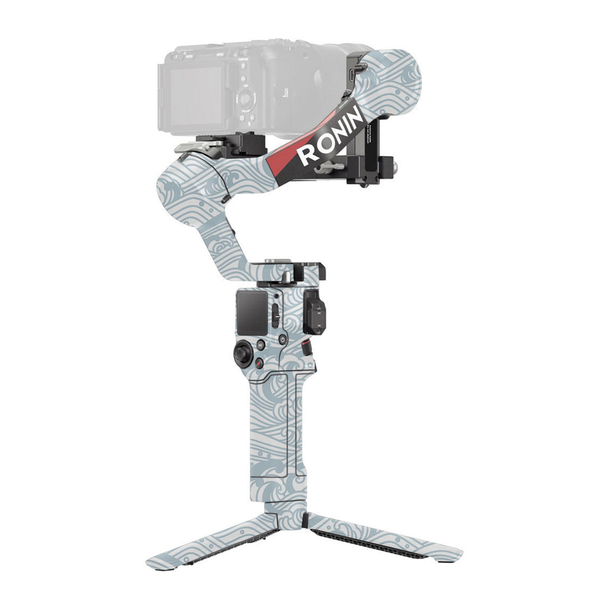Textured Frost Wave DJI RS 4 Gimbal Skin