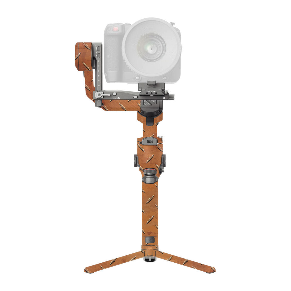 Textured Rust Forge DJI RS 4 Pro Gimbal Skin