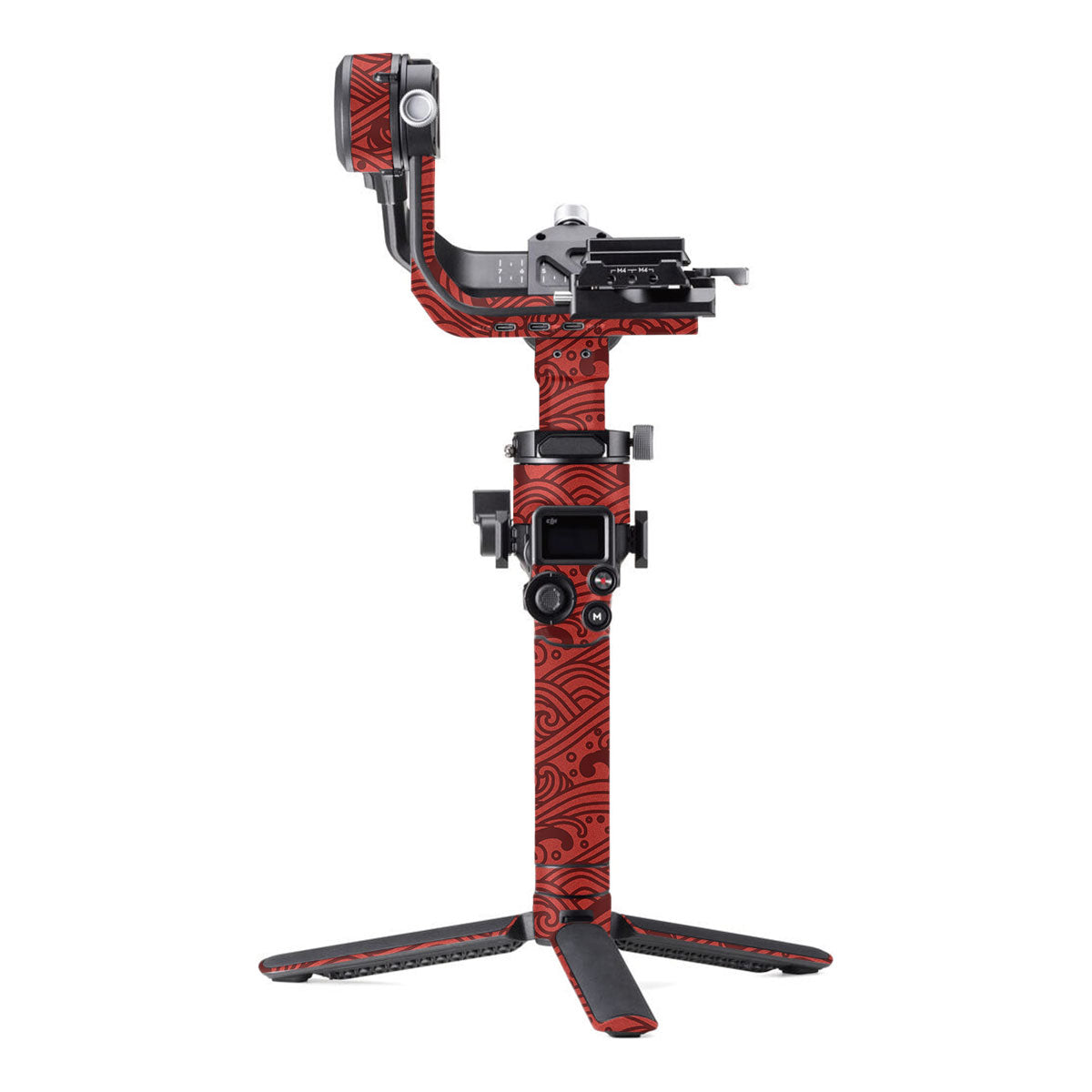 Textured Crimson Wave DJI RSC 2 Gimbal Skin