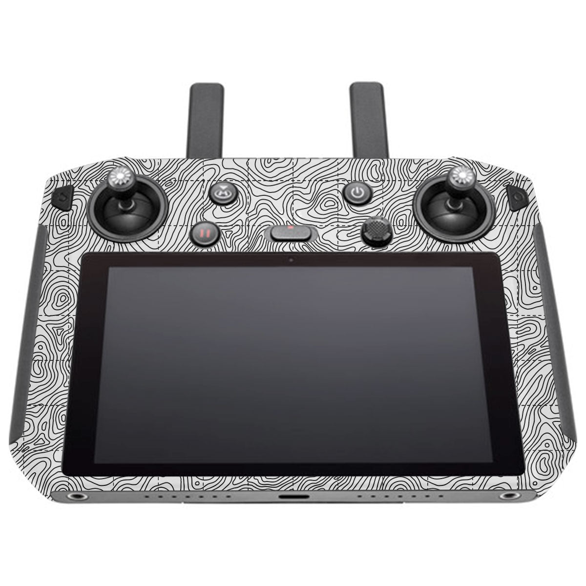 Textured Topo Flow DJI Smart Remote Controller Skin