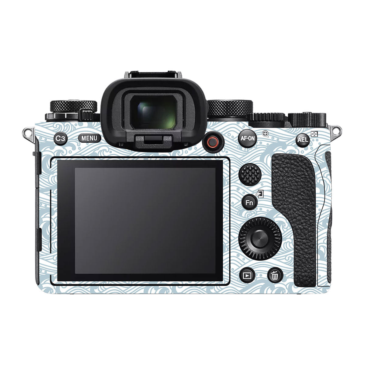 Textured Frost Wave Sony A1 Camera Skin