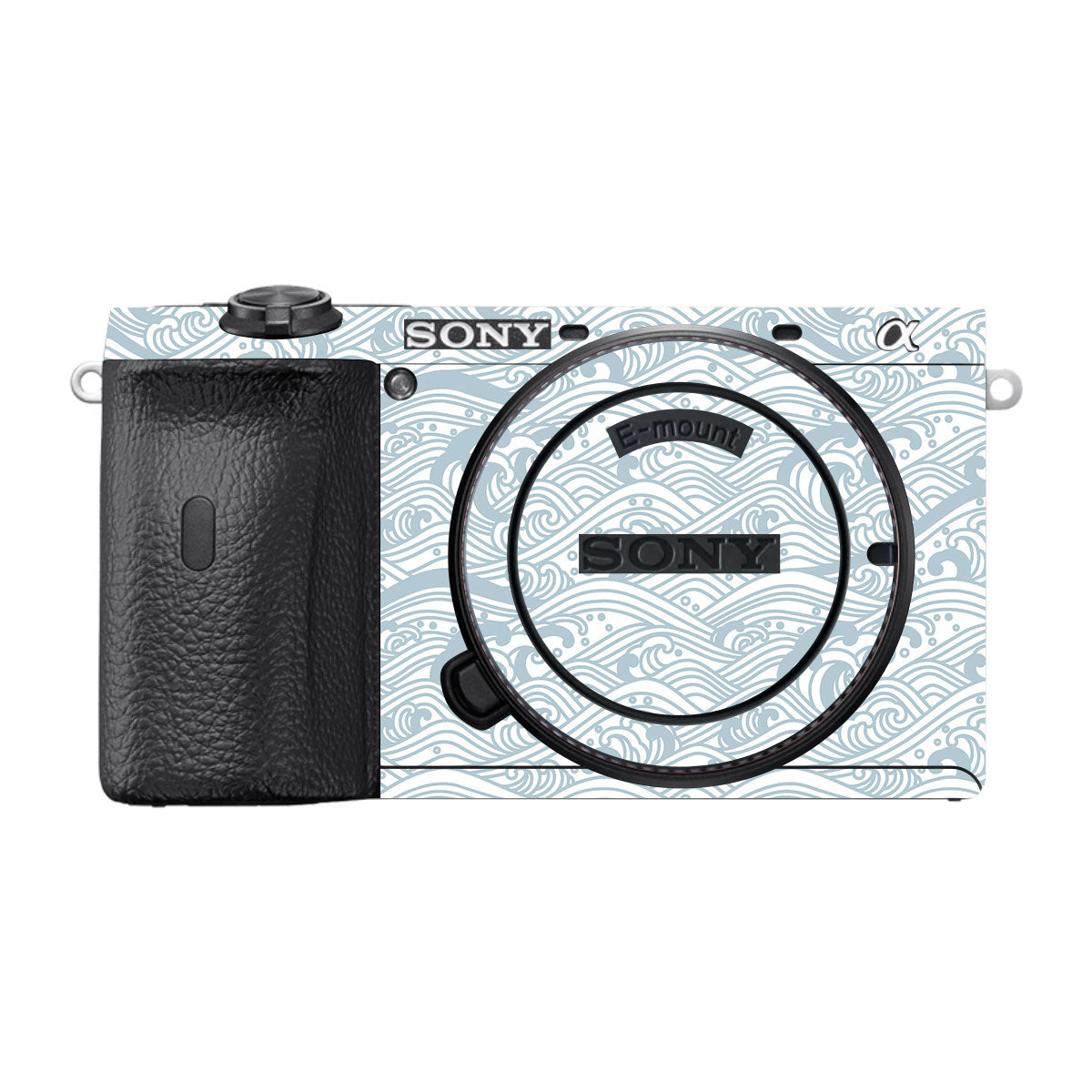 Textured Frost Wave Sony A6600 Camera Skins