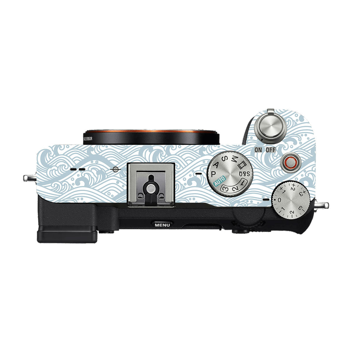 Textured Frost Wave Sony A7 C Camera Skin