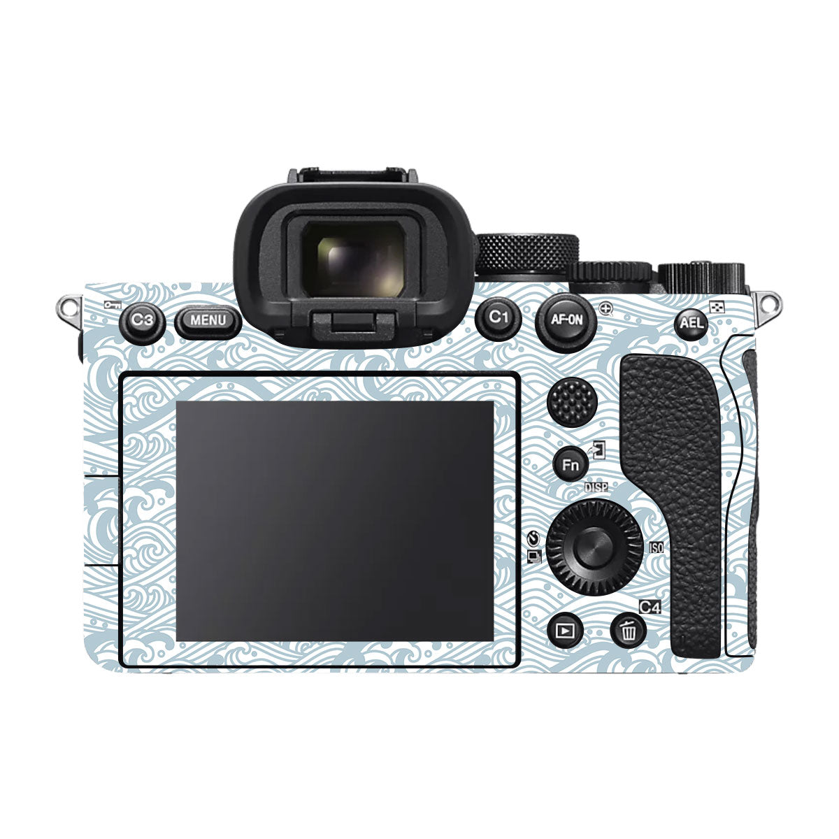 Textured Frost Wave Sony A7R II Camera Skin