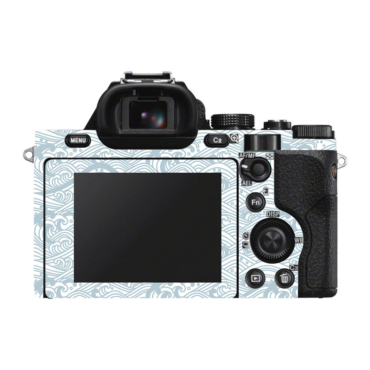 Textured Frost Wave Sony A7 V Camera Skin