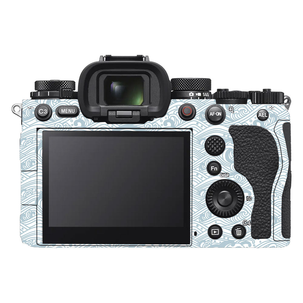 Textured Frost Wave Sony A9III Camera Skin
