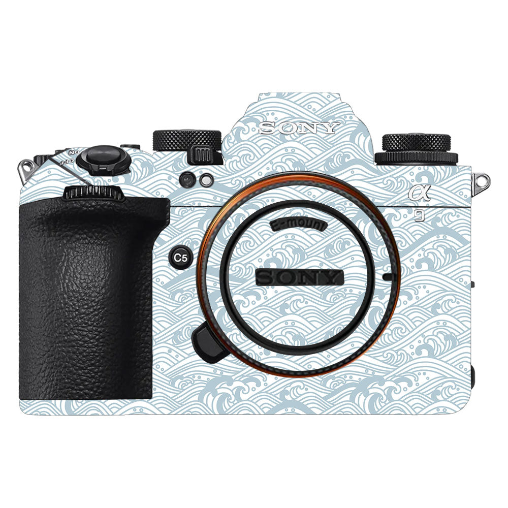 Textured Frost Wave Sony A9III Camera Skin