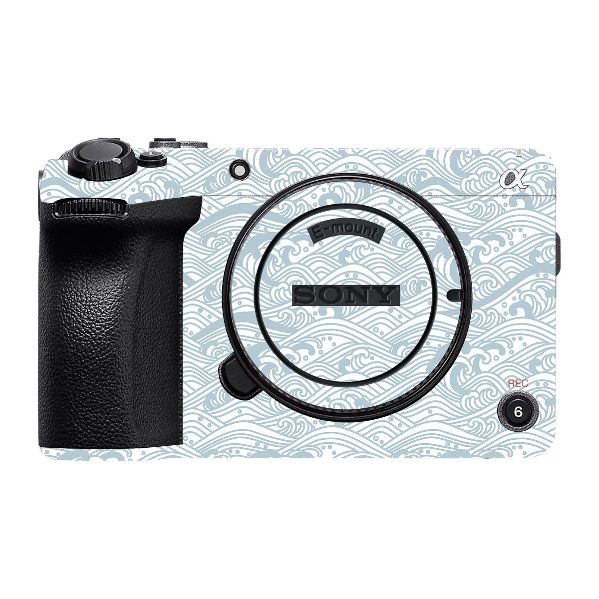 Textured Frost Wave Sony FX30 Camera Skin