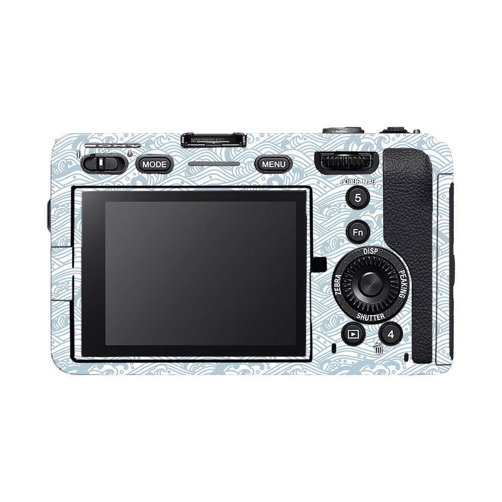 Textured Frost Wave Sony FX3 Camera Skin