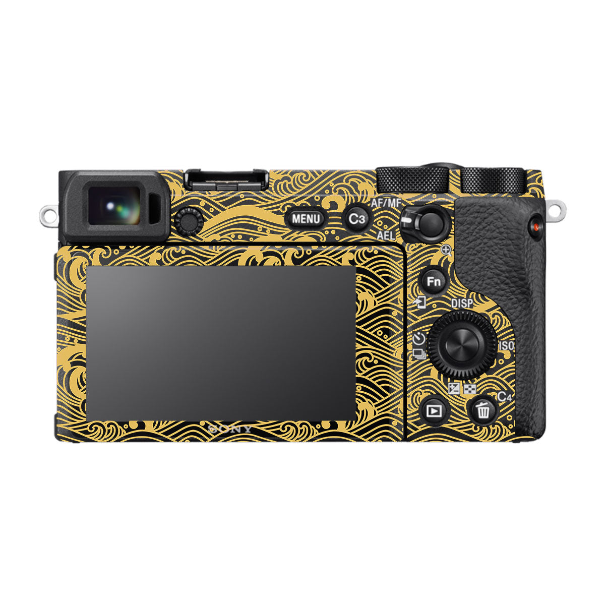 Textured Golden Tide Sony A6700 Camera Skin