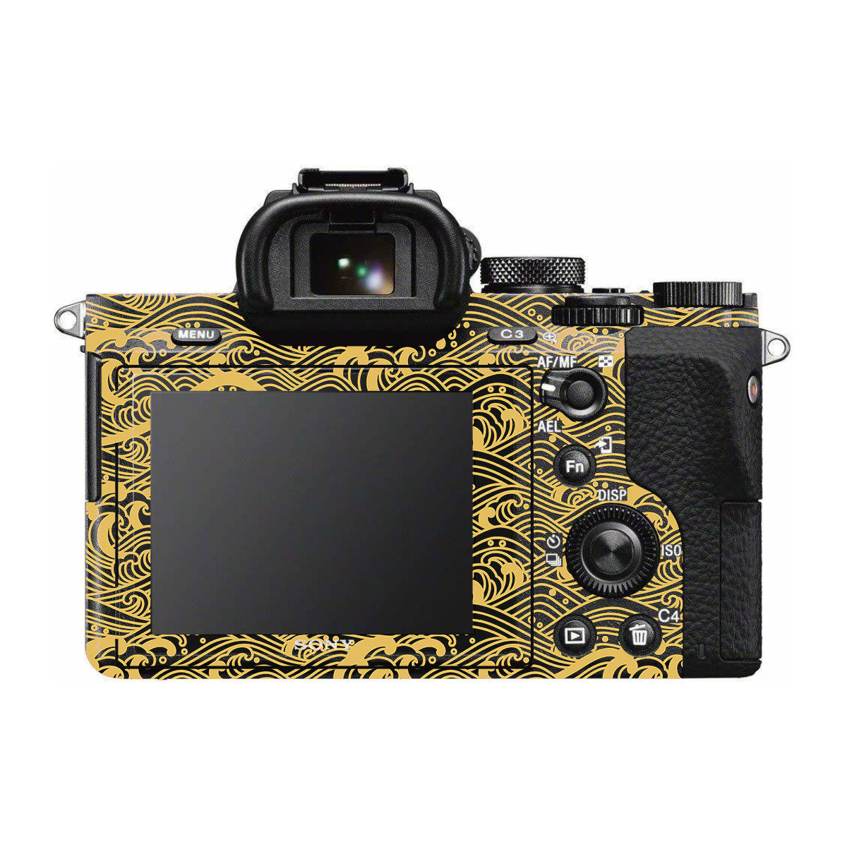 Textured Golden Tide Sony A7 II Camera Skin