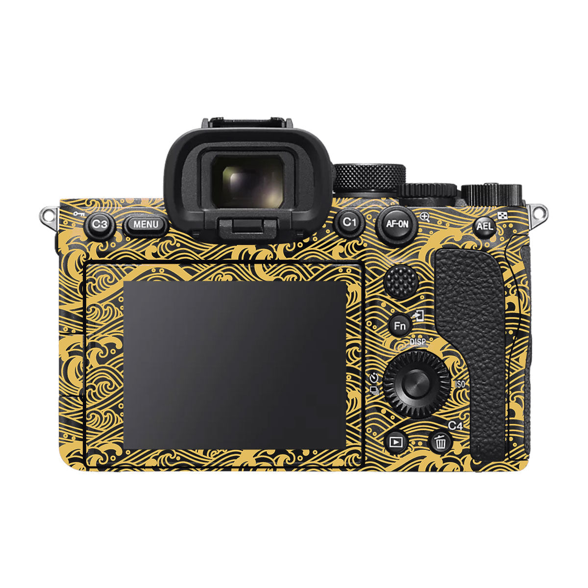 Textured Golden Tide Sony A7R II Camera Skin