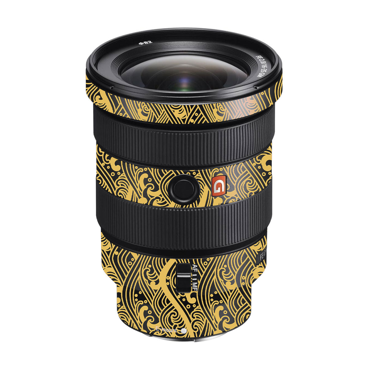 Textured Golden Tide Sony FE 16-35mm F/2.8 GM Camera Lens Skin